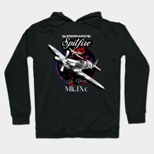 Supermarine Spitfire MK.IXc WW2 Fighter Plane Hoodie